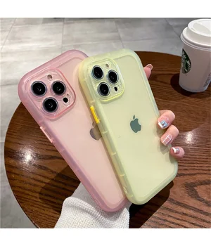 Силіконовий чохол "Silicone Bumper" для iPhone 14 Pro Max Жовтий