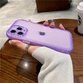 Силиконовый чехол "Silicone Bumper" для iPhone 13 Pro Max Фиолетовый