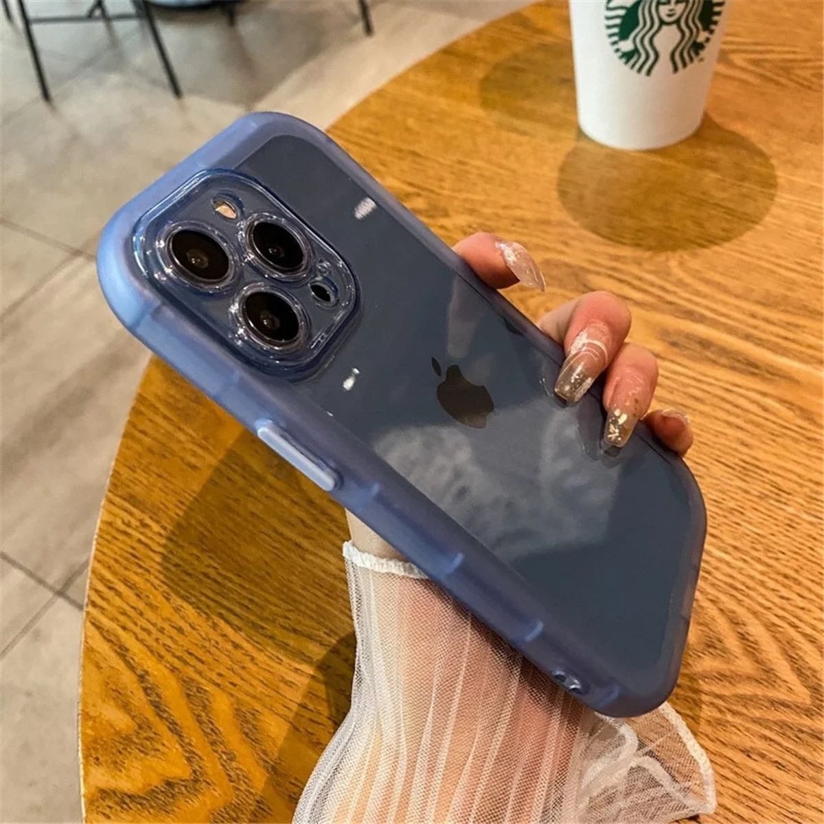 Силіконовий чохол "Silicone Bumper" для iPhone 14 Pro Max Синій