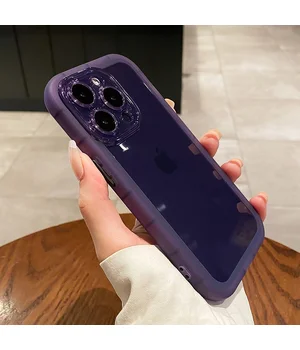 Силиконовый чехол "Silicone Bumper" для iPhone 12 Pro Max Темно-фиолетовый