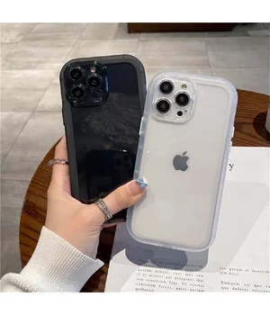 Силіконовий чохол "Silicone Bumper" для iPhone 14 Pro Max Білий