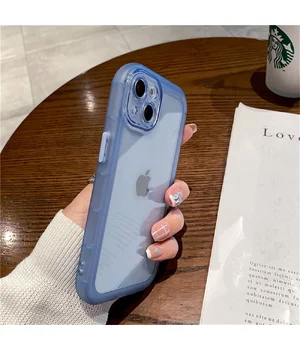 Силиконовый чехол "Silicone Bumper" для iPhone 13 Pro Max Синий
