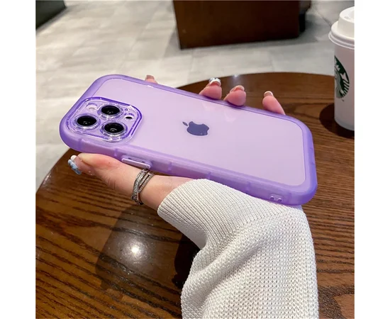Силіконовий чохол "Silicone Bumper" для iPhone 14 Pro Фіолетовий
