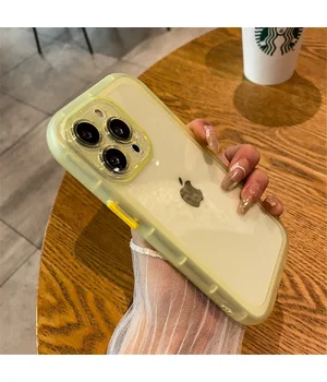 Силіконовий чохол "Silicone Bumper" для iPhone 13 Pro Max Жовтий