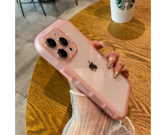 Силиконовый чехол "Silicone Bumper" для iPhone 14 Pro Max Розовый