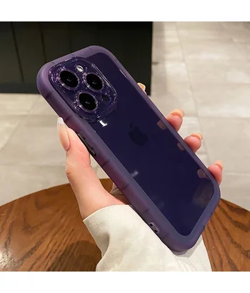 Силіконовий чохол "Silicone Bumper" для iPhone 14 Pro Max Темно-фіолетовий