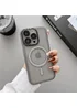 Силиконовый чехол "Transparent Jelly" with MagSafe для Apple iPhone 13 Pro Max Черный