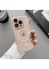 Силіконовий чохол "Transparent Jelly" with MagSafe для Apple iPhone 14 Pro Рожевий