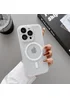 Силиконовый чехол "Transparent Jelly" with MagSafe для Apple iPhone 13 Pro Max Белый