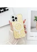 Силіконовий чохол "Luxury Bling" with MagSafe для Apple iPhone 13 Pro Max Золотий