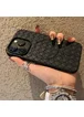Силиконовый чехол "Luxury Weave" with MagSafe для Apple iPhone 14 Pro Черный