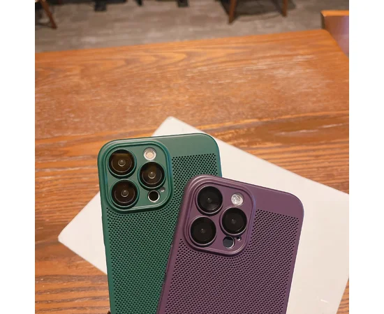 Пластиковый чехол "Dissipate Heat" для iPhone 11 Pro Max Фиолетовый