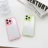 Силиконовый чехол "Neon Cover" для iPhone 14 Pro Max Оранжевый