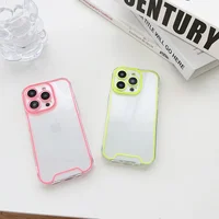 Силіконовий чохол "Neon Cover" для iPhone 14 Pro Max Рожевий