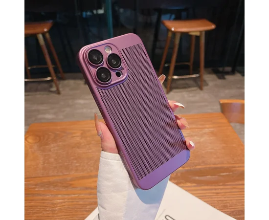 Пластиковый чехол "Dissipate Heat" для iPhone 11 Pro Max Фиолетовый