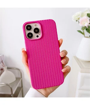 Силиконовый чехол "Candy Solid Color" для iPhone 14 Pro Max Ярко-Розовый