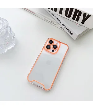 Силиконовый чехол "Neon Cover" для iPhone 14 Pro Max Оранжевый