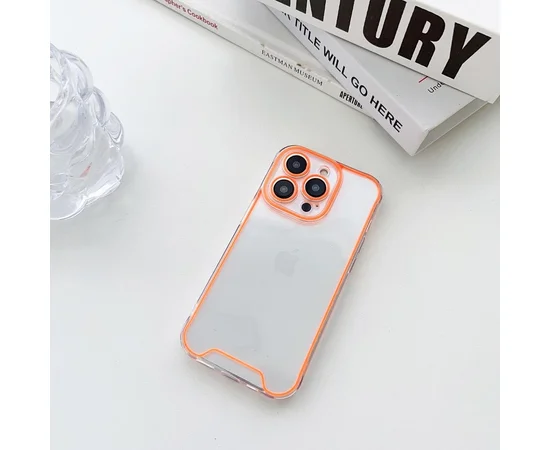 Силиконовый чехол "Neon Cover" для iPhone 14 Pro Оранжевый