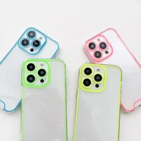 Силиконовый чехол "Neon Cover" для iPhone 14 Pro Розовый