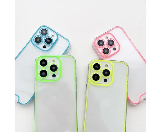 Силіконовий чохол "Neon Cover" для iPhone 14 Pro Max Помаранчевий