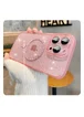 Силиконовый чехол "Bling Shinny" with MagSafe для Apple iPhone 13 Pro Max Розовый