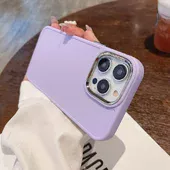 Силіконовий чохол "Candy Electroplate" для iPhone 13 Pro Фіолетовий
