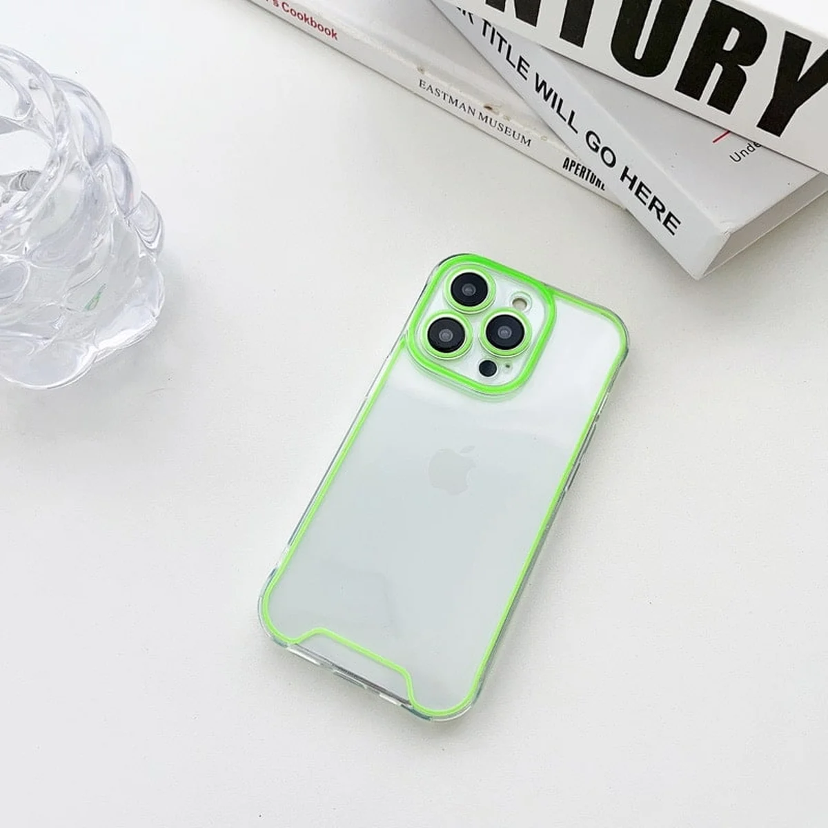 Силиконовый чехол "Neon Cover" для iPhone 14 Pro Зеленый