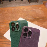 Пластиковый чехол "Dissipate Heat" для iPhone 14 Pro Max Фиолетовый