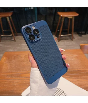 Пластиковый чехол "Dissipate Heat" для iPhone 11 Pro Max Синий