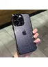 Пластиковый чехол "Bling Transparent" для iPhone 12 Pro Max Черный
