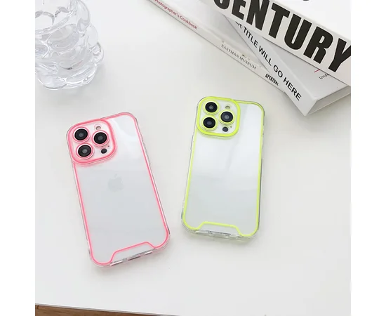 Силиконовый чехол "Neon Cover" для iPhone 14 Pro Оранжевый