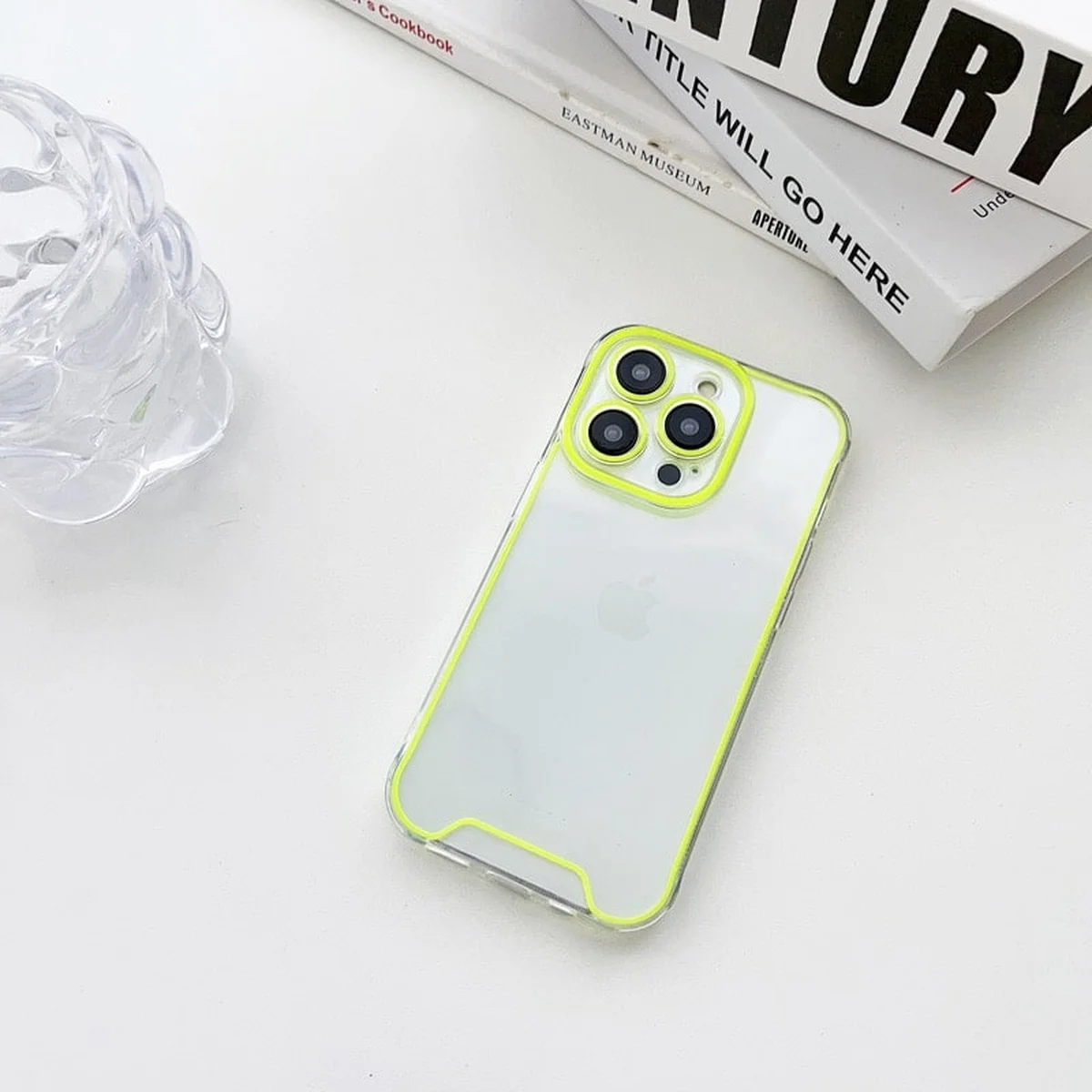 Силіконовий чохол "Neon Cover" для iPhone 14 Pro Жовтий