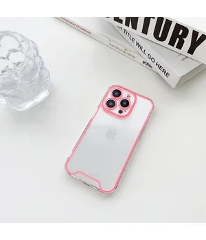 Силіконовий чохол "Neon Cover" для iPhone 14 Pro Max Рожевий