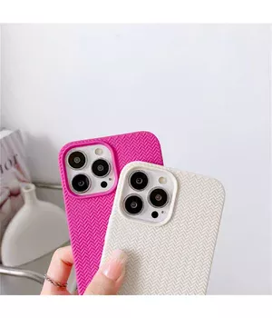 Силіконовий чохол "Candy Solid Color" для iPhone 14 Pro Max Яскраво-рожевий