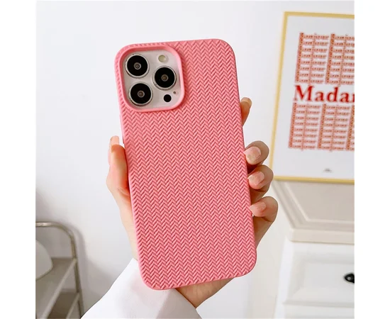 Силиконовый чехол "Candy Solid Color" для iPhone 14 Pro Max Розовый