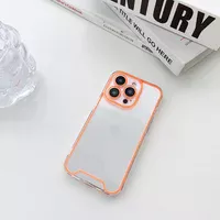 Силиконовый чехол "Neon Cover" для iPhone 14 Pro Max Оранжевый