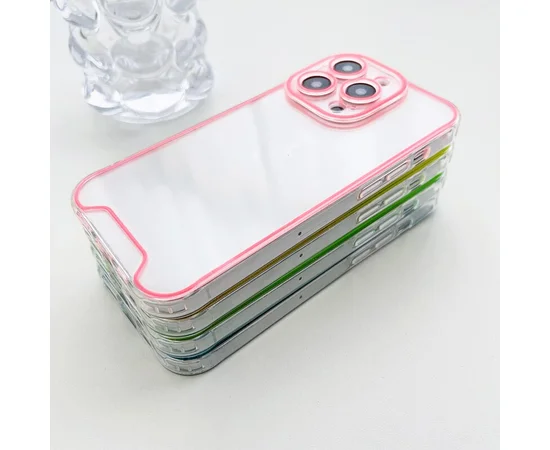 Силиконовый чехол "Neon Cover" для iPhone 14 Pro Оранжевый