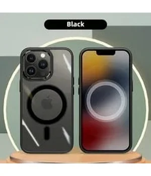 Силіконовий чохол "Silicone Armor" with MagSafe для Apple iPhone 12 Pro Max Чорний