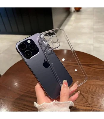 Пластиковый чехол "Transparent Crystal" для iPhone 14 Pro Max Прозрачный