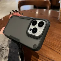 Протиударний чохол "Translucent Armor" для iPhone 14 Pro Чорний