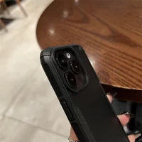 Протиударний чохол "Translucent Armor" для iPhone 14 Pro Чорний