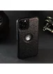 Чохол TPU+PC "Thin Slim Leather" для iPhone 14 Pro Max Чорний