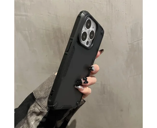 Противоударный чехол "Translucent Armor" для iPhone 14 Pro Max Черный