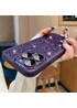 Силиконовый чехол "Bling Plating" для iPhone 14 Pro Фиолетовый