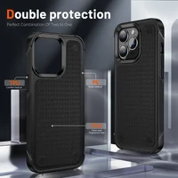 Противоударный чехол "Hybrid Rugged Armor" для iPhone 13 Pro Max Черный