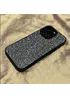 Силіконовий чохол "Bling Sequin" з блискітками для iPhone 12 Pro Max Чорний