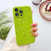 Силиконовый чехол "Silicone Dotted" with MagSafe для Apple iPhone 15 Pro Max Зеленый