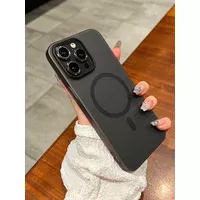 Пластиковий чохол "Luxury Ultra Thin Matte" with MagSafe для Apple iPhone 13 Pro Max Чорний