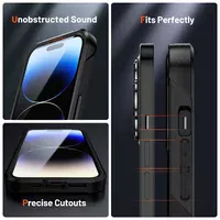 Противоударный чехол "Hybrid Rugged Armor" для iPhone 15 Pro Черный