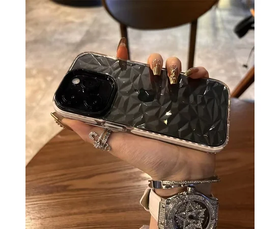 Силіконовий чохол "Crystal Diamond" для iPhone 13 Pro Max Білий